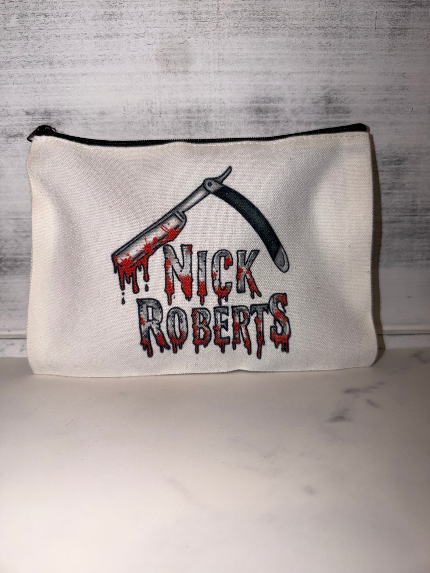 Nick Roberts Zipper Pouch