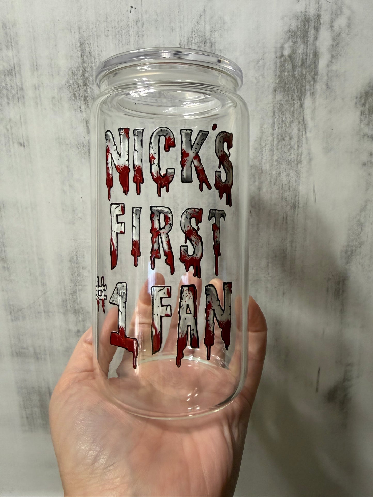 Nick’s first #1 fan