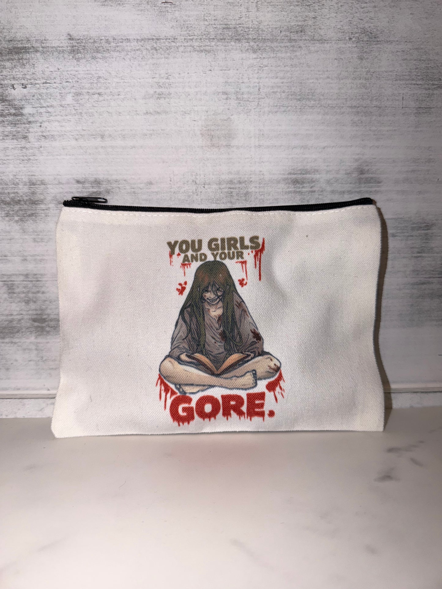 Girls & Gore Zipper Pouch